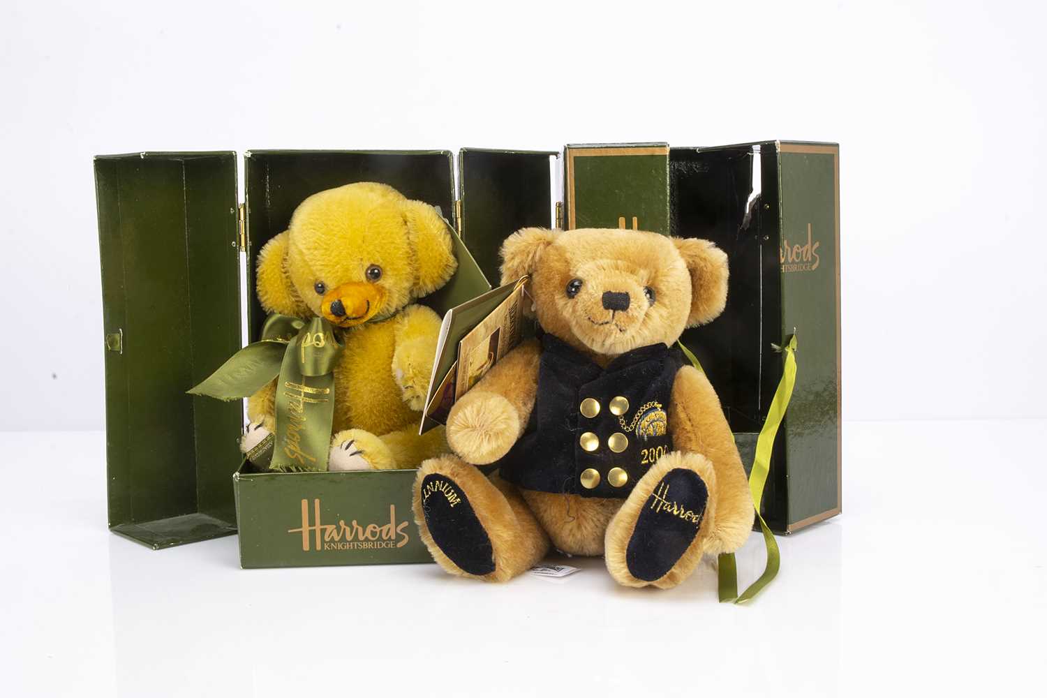 Lot 13 - Two Merrythought for Harrods limited edition Teddy Bears