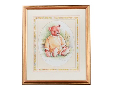 Lot 93 - A Prue Theobald original watercolour of Alfonzo, February 1990