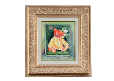 Lot 113 - An oil painting of Alfonzo by Thea Lemmer, 1996