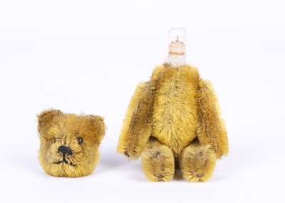 Lot 139 - A Schuco Teddy Bear perfume bottle, 1920s