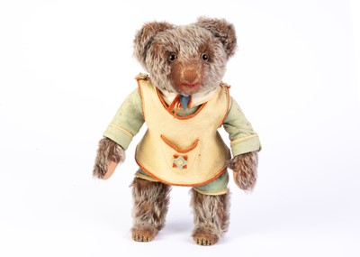 Lot 145 - A rare Eduard Cramer clockwork walking boy Teddy Bear, late 1920s