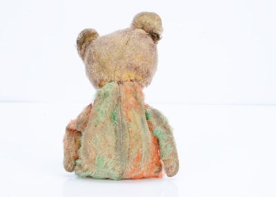 Lot 146 - ‘Quirky’, a rare German green and orange mohair Teddy Bear