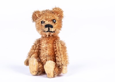 Lot 153 - A Schuco apricot mohair miniature Teddy Bear, 1930s