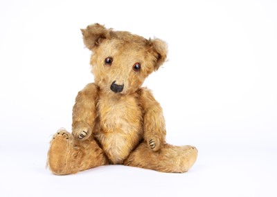 Lot 165 - Ted, a rare Chiltern Hugmee brown tipped Teddy Bear, circa 1938