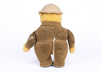 Lot 170 - A very rare Chiltern Homeguard Teddy Bear, 1940s