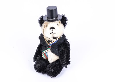 Lot 174 - A rare post-war US exclusive Schuco miniature Ambassador Diplomat Panda Teddy Bear