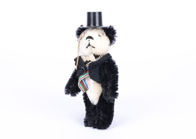 Lot 174 - A rare post-war US exclusive Schuco miniature Ambassador Diplomat Panda Teddy Bear