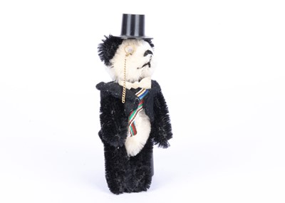 Lot 174 - A rare post-war US exclusive Schuco miniature Ambassador Diplomat Panda Teddy Bear