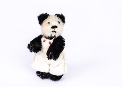 Lot 176 - A rare post-war US exclusive Schuco miniature Panda Boy Teddy Bear