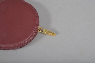Lot 109 - A contemporary Must de Cartier leather coin purse
