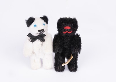 Lot 186 - Two Karl & Heike Bar replica Schuco miniature Teddy Bears