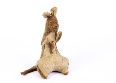 Lot 228 - Kanga and Roo No.2, the childhood toy of Anne Darlington, Christopher Robin’s best childhood friend with photos