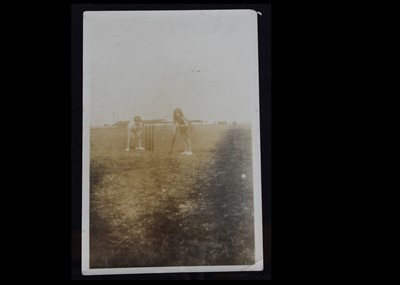 Lot 234 - Four original photographs of Christopher Robin and Anne Darlington as children