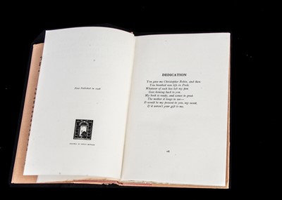 Lot 237 - A 1st Edition of The House at Pooh Corner by A.A. Milne signed by Ernest H. Shepard, 1928