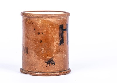 Lot 239 - A unique Winnie the Pooh ‘Hunny’ pot decorated by Christopher Robin Milne for his nanny Olive Brockwell