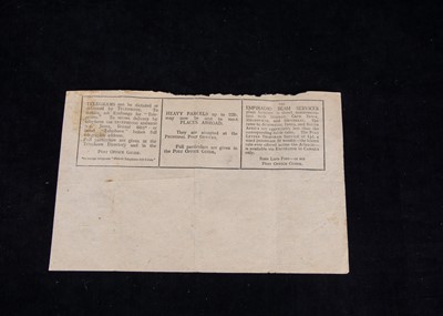 Lot 242 - 4 Post Office Telegraphs (carbon copies), sent to Olive Brockwell (Christopher Robin’s nanny) on the occasion of her marriage from the Milnes