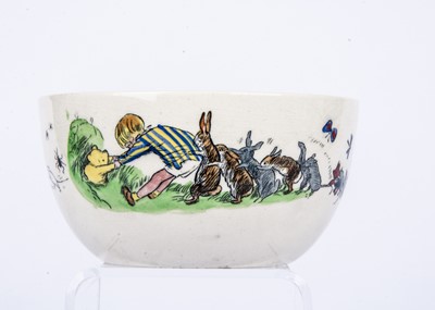 Lot 244 - A rare Ashstead Pottery Pooh tea set from the Olive Brockwell (Christopher Robin’s nanny) collection