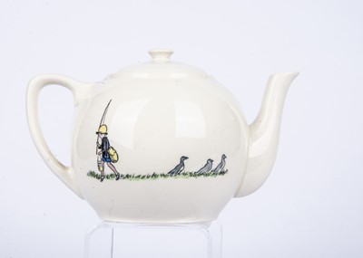 Lot 244 - A rare Ashstead Pottery Pooh tea set from the Olive Brockwell (Christopher Robin’s nanny) collection