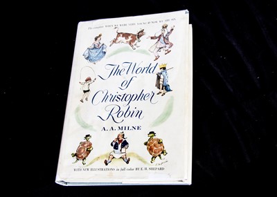 Lot 247 - A 1st Edition The World of Christopher Robin by A.A. Milne, 1958