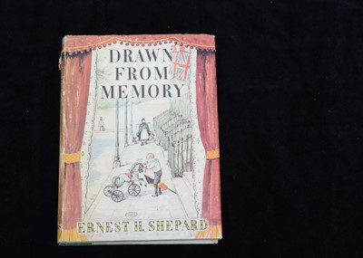 Lot 249 - A signed 1st Edition Drawn from Memory by Ernst H. Shepard, 1957