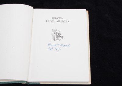 Lot 249 - A signed 1st Edition Drawn from Memory by Ernst H. Shepard, 1957