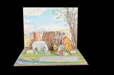 Lot 258 - Winnie-the-Pooh and Eeyore’s Tail pop-up book by A.A. Milne, 1953