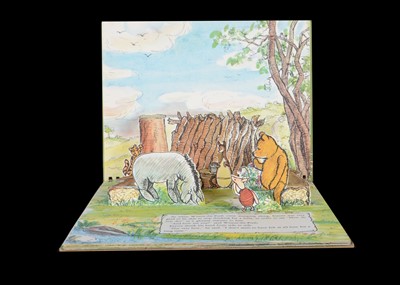 Lot 258 - Winnie-the-Pooh and Eeyore’s Tail pop-up book by A.A. Milne, 1953