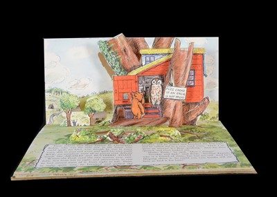 Lot 258 - Winnie-the-Pooh and Eeyore’s Tail pop-up book by A.A. Milne, 1953