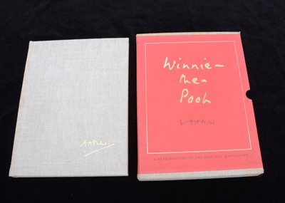 Lot 260 - A 1st Edition Winnie-the-Pooh by A.A. Milne - A Reproduction of the Original Manuscript, 1971