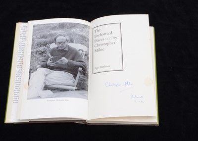 Lot 263 - A signed 1st Edition The Enchanted Places by Christopher Milne, 1974