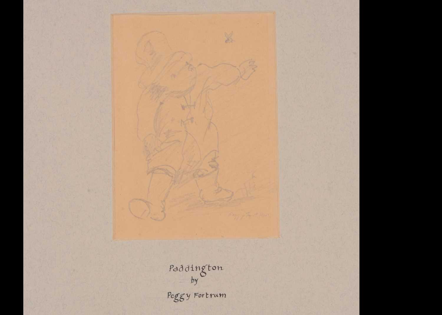 Lot 279 - A Paddington pencil sketch, probably by Peggy Fortnum