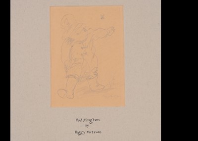 Lot 279 - A Paddington pencil sketch, probably by Peggy Fortnum