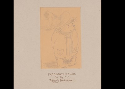 Lot 280 - A Paddington pencil sketch, probably by Peggy Fortnum