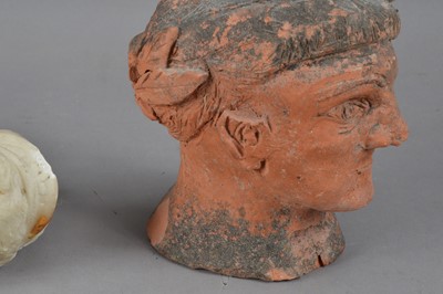Lot 147 - A terracotta bust of a Roman man