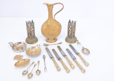 Lot 285 - An Eclectic lot of Silver and Silver Plate