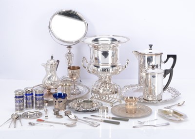 Lot 288 - A Collection of Silver and Silver Plated Wears.