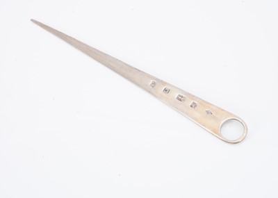 Lot 310 - A 1970's Silver Letter Opener