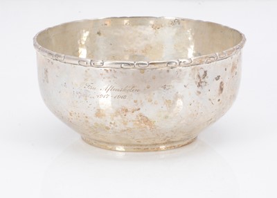 Lot 353 - An early 20th century Swedish presentation bowl