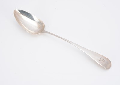 Lot 365 - A George III silver basting spoon by the Bateman family