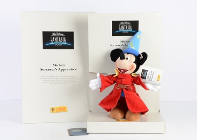 Lot 3 - A Steiff limited edition Disney Fantasia 2000 Mickey Sorcerer's Apprentice