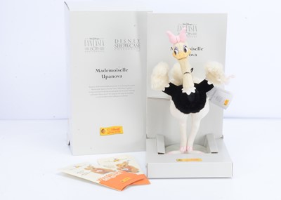 Lot 20 - A Steiff limited edition Disney Show Case Fantasia 60th Anniversary Mademoiselle Upanova ostrich