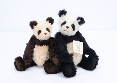 Lot 50 - A Bear Bits Pongo Panda prototype artist teddy bear