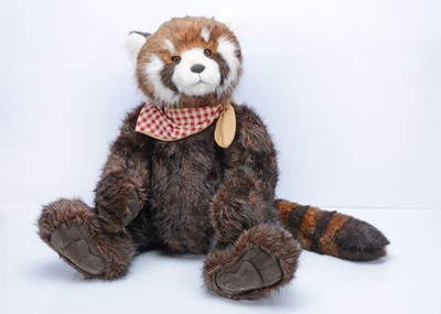 Lot 68 - A Charlie Bears limited edition Tomoko red panda