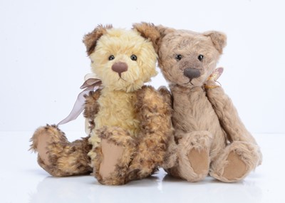 Lot 81 - Two small Charlie Bears teddy bears