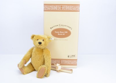 Lot 92 - A Steiff limited edition British Collectors 1994 Replica 1908 teddy bear