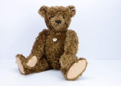 Lot 103 - A large Steiff replica 1907 teddy bear