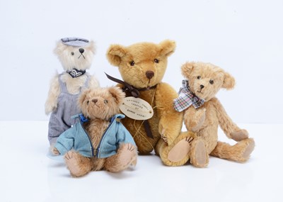 Lot 115 - Four artist teddy bears