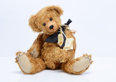 Lot 120 - A limited edition Bocs Teganau James Welsh artist teddy bear