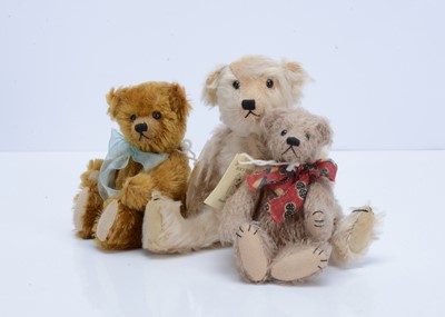 Lot 122 - Three artist teddy bears