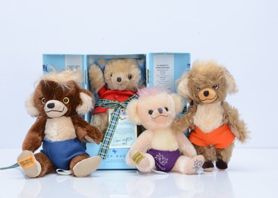 Lot 123 - Four  Merrythought teddy bears